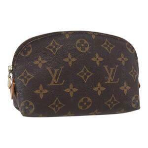 LOUIS VUITTON Monogram Pochette Cosmetic PM Pouch M43998 LV Auth 159176